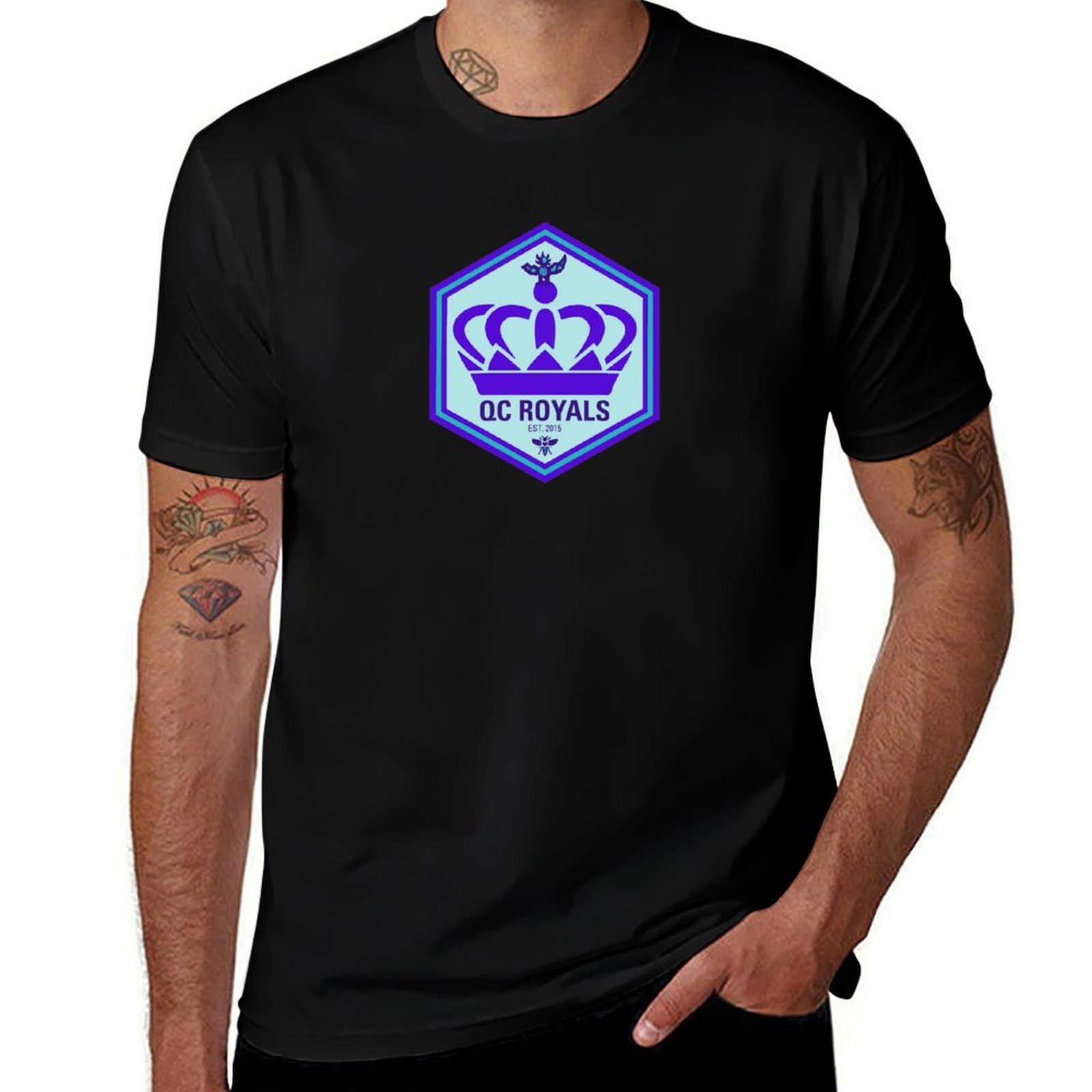 Printing Qc - Футболка с логотипом QC Royals 2021,